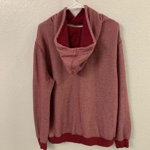 XL MEN Banana Republic Pullover Hoodie Heather Red